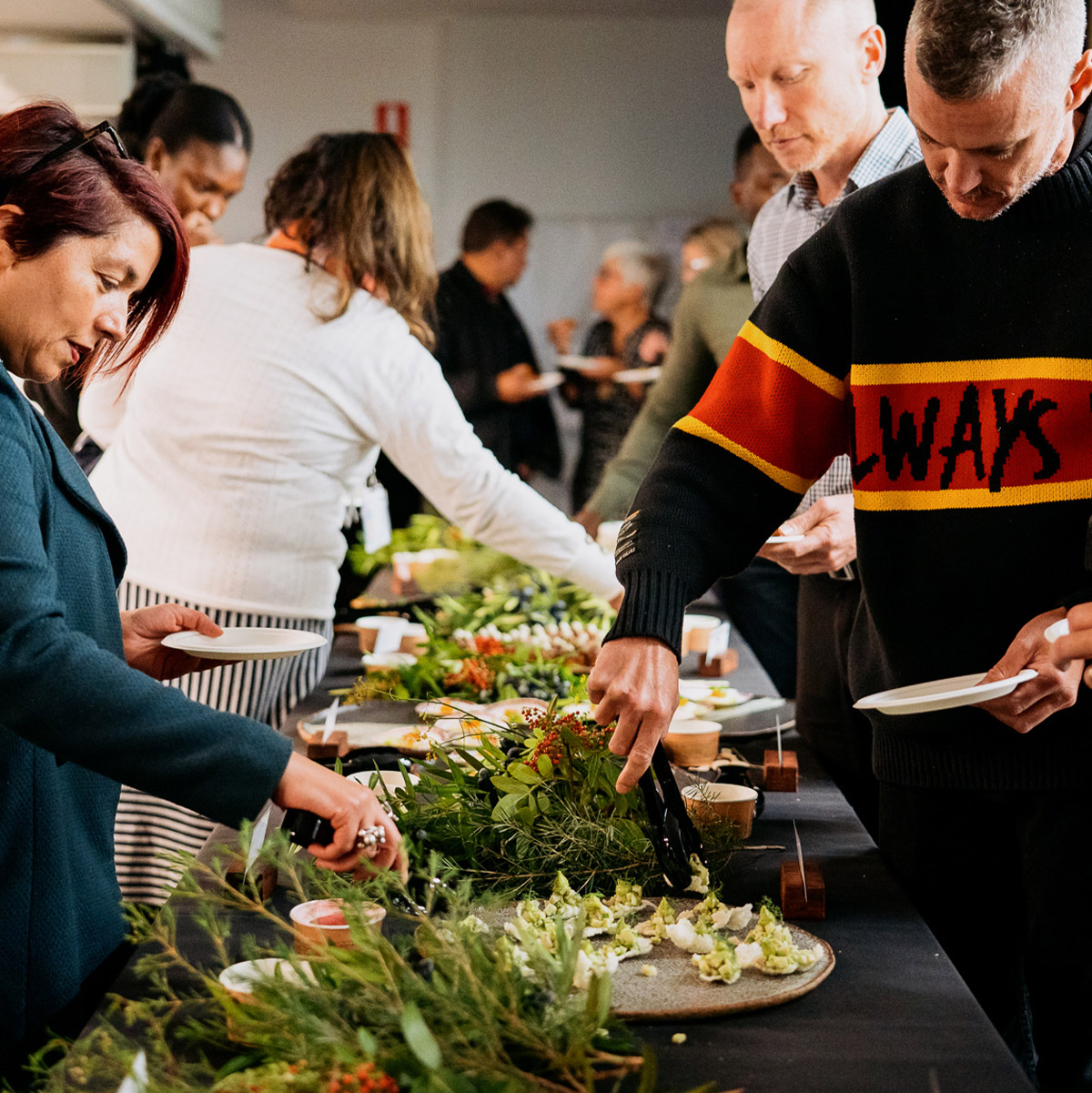 Corporate functions, luncheons and more. — native Australian catering by Gather Foods